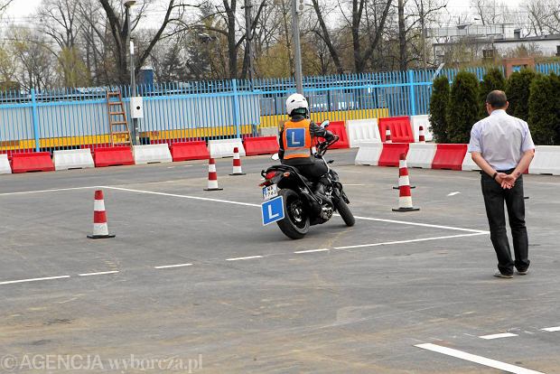 Egzamin na prawo jazdy na motocykl